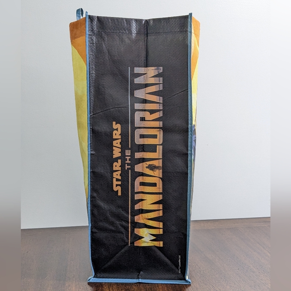 Disney Star Wars The Mandalorian Reusable Tote Bag, New With Tag - Picture 3 of 6